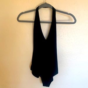 Black American Apparel Bodysuit